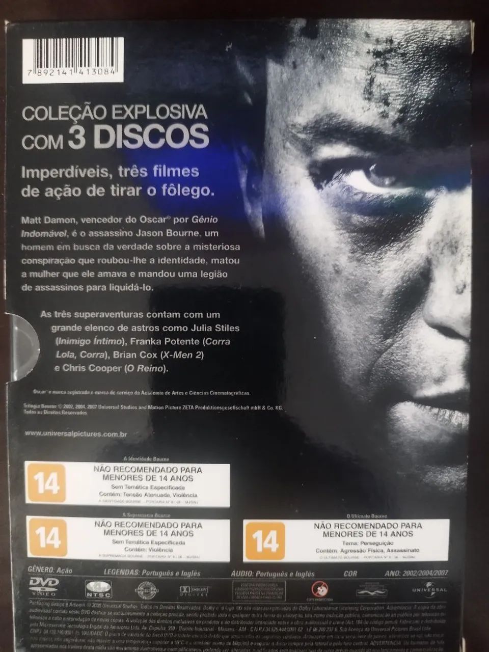 Trilogia Bourne - 3 DVDs - Foto 2