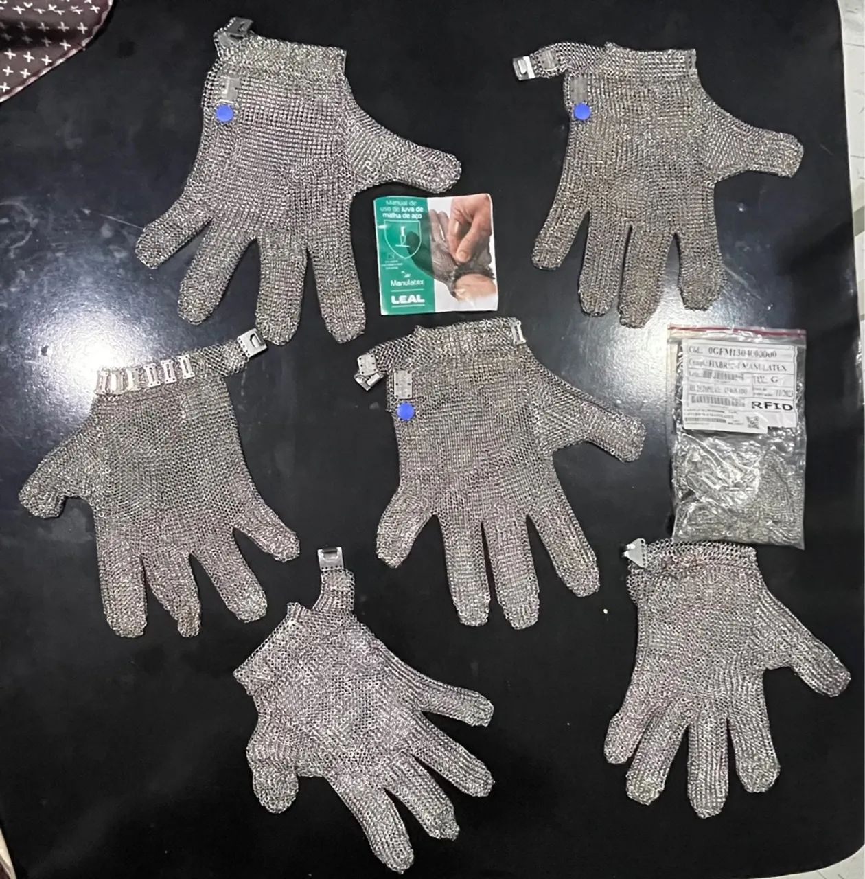 Luvas de Aço - Proteção e Durabilidade tamanhos (M) (G)