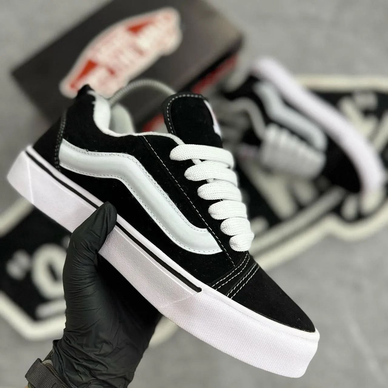 Tênis Vans Knu promoção Calçados Mongaguá 1385879887 OLX