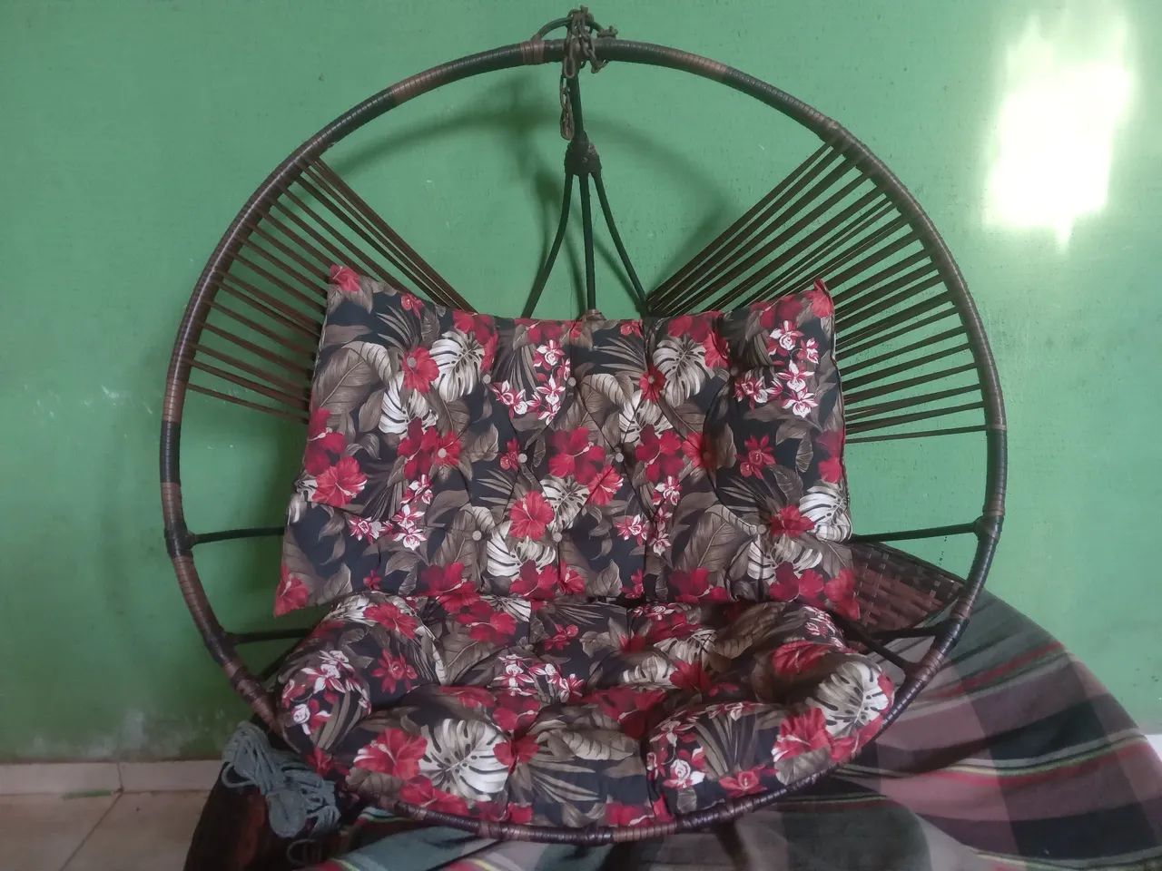 Poltrona de Balanço em Madeira - Foto 3