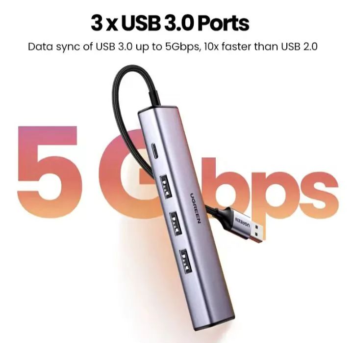 HUB adaptador Ethernet USB 3.0 de 1000Mbps. - Foto 6