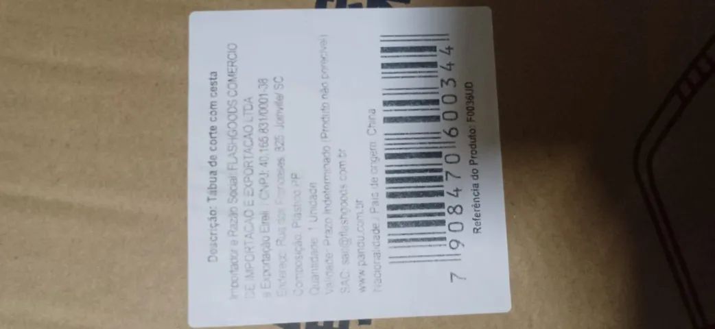 Tabua de corte com cesta  - Foto 3