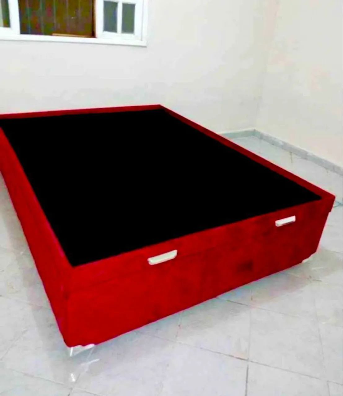  Box Baú Casal Vermelho 