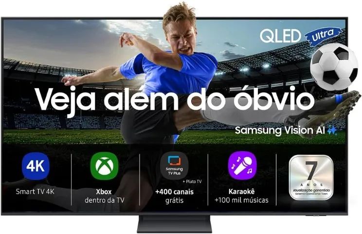 TV Samsung QLED Q8F 55 Polegadas Vision AI (Nova) - Foto 2