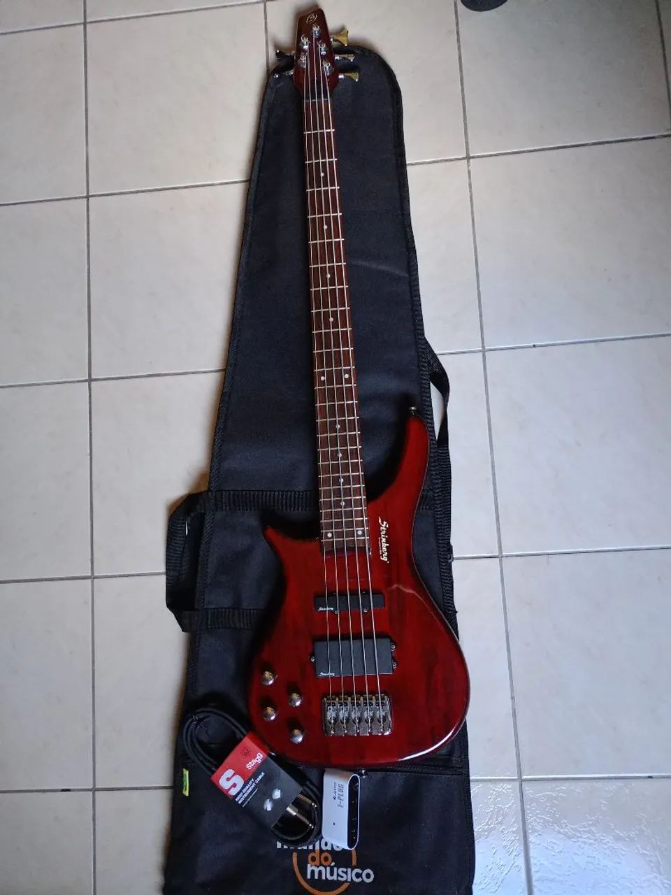 Contra Baixo Strinberg para canhoto  - Foto 4