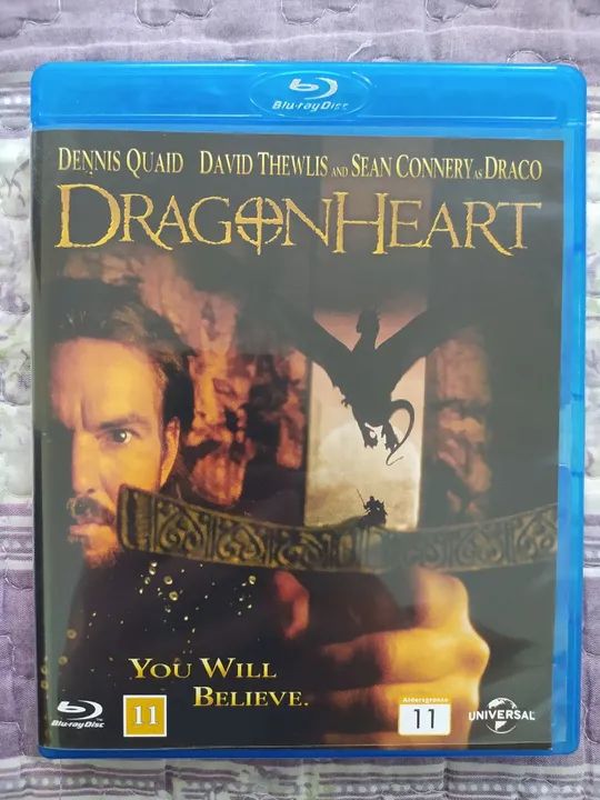 Coração de Dragão Blu Ray Importado