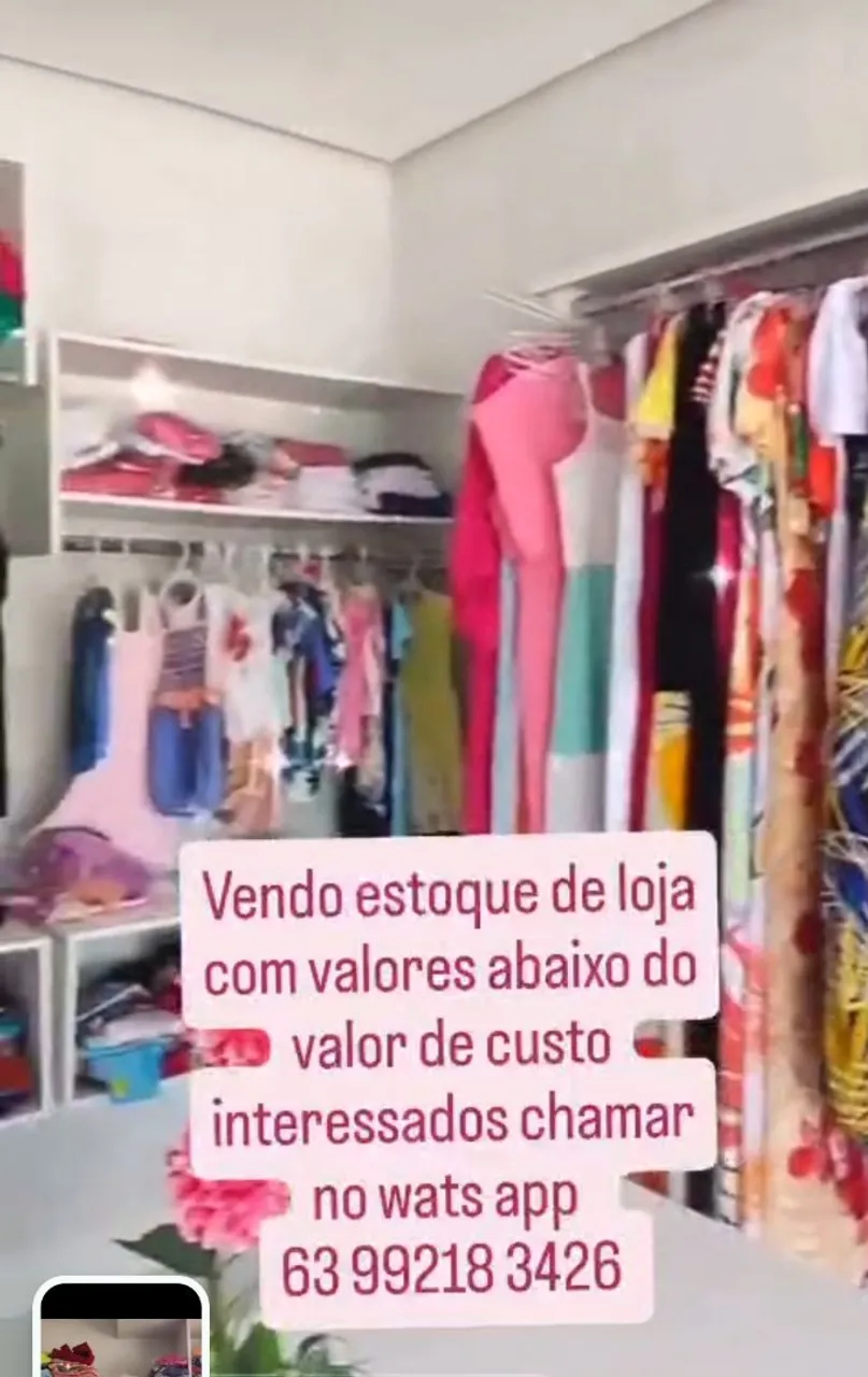 Estoque de loja com preços imperdíveis!