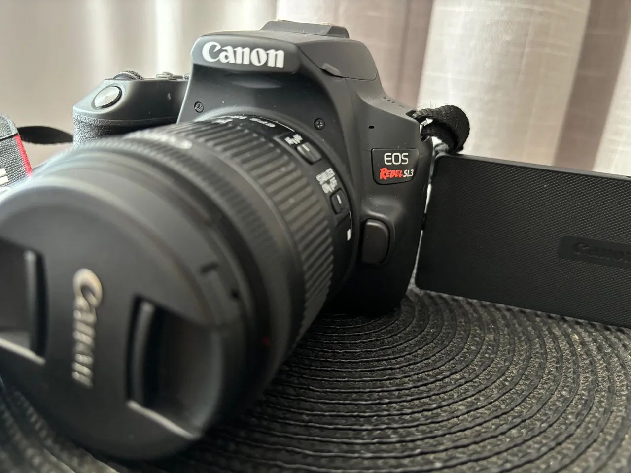 Câmera Canon Rebel Sl3 + acessórios. Parcelo em 5x - Foto 2