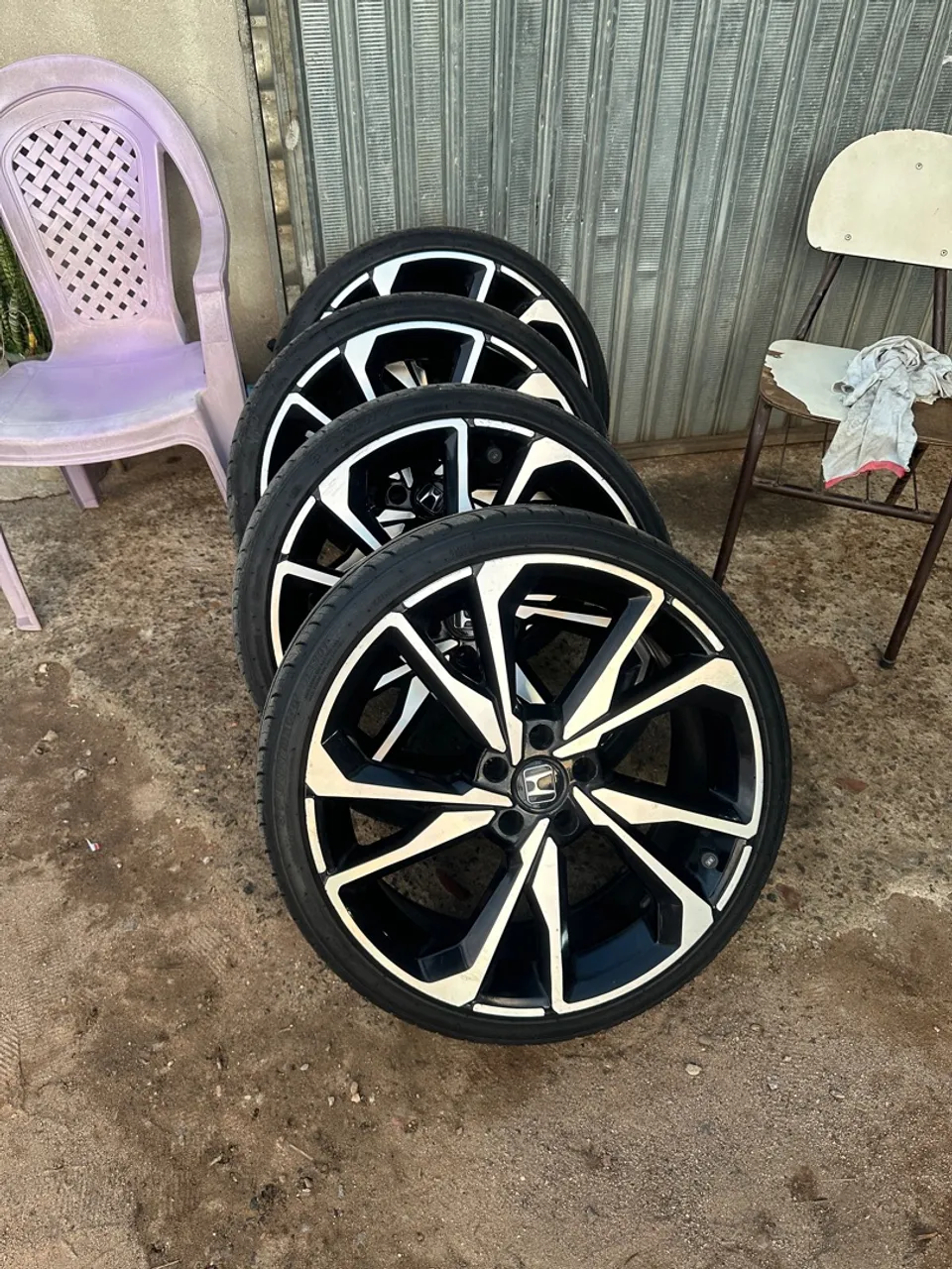 Jogo de Rodas aro 20 Honda Civic