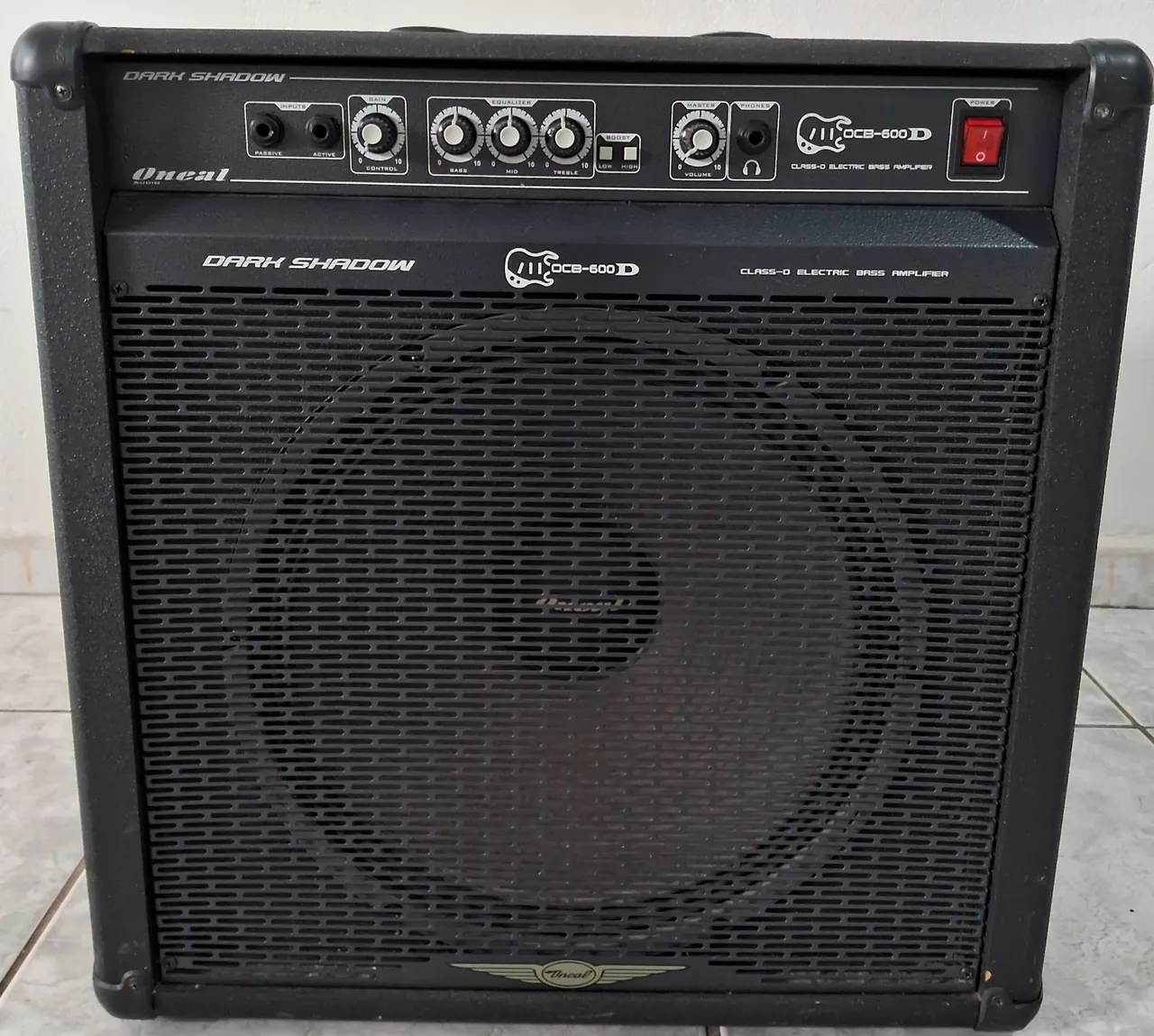 Amplificador de Baixo OCB-600D Dark Shadow