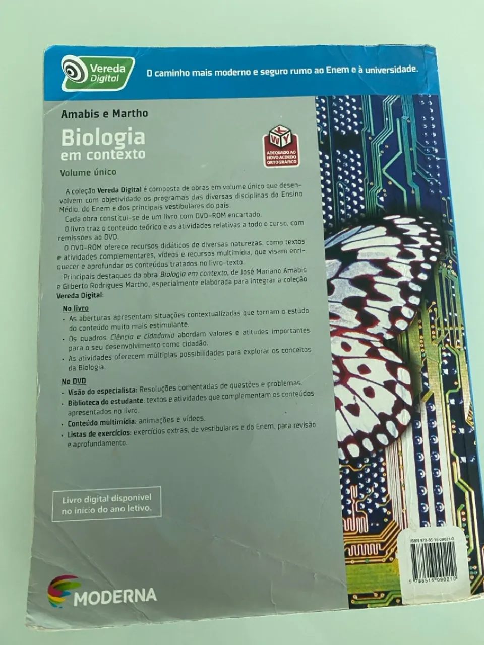 Livro Biologia em Contexto - Amabis e Martho - Foto 4