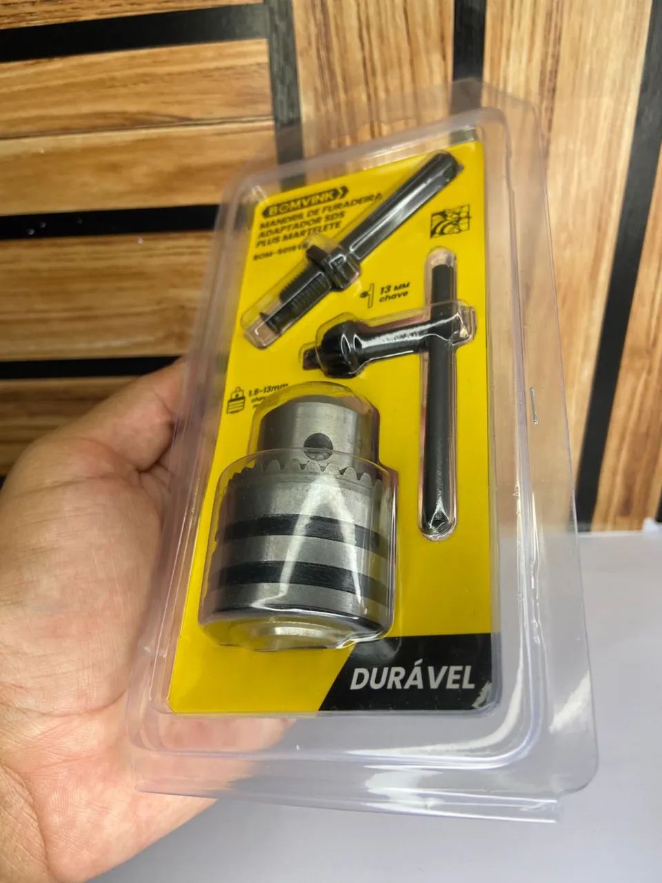 Mandril de Furadeira Adaptador SDS Plus Martelete - BOM-5018