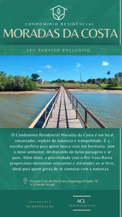 Loteamento Moradas da Costa - Terreno em paraíso tropical - Foto 3