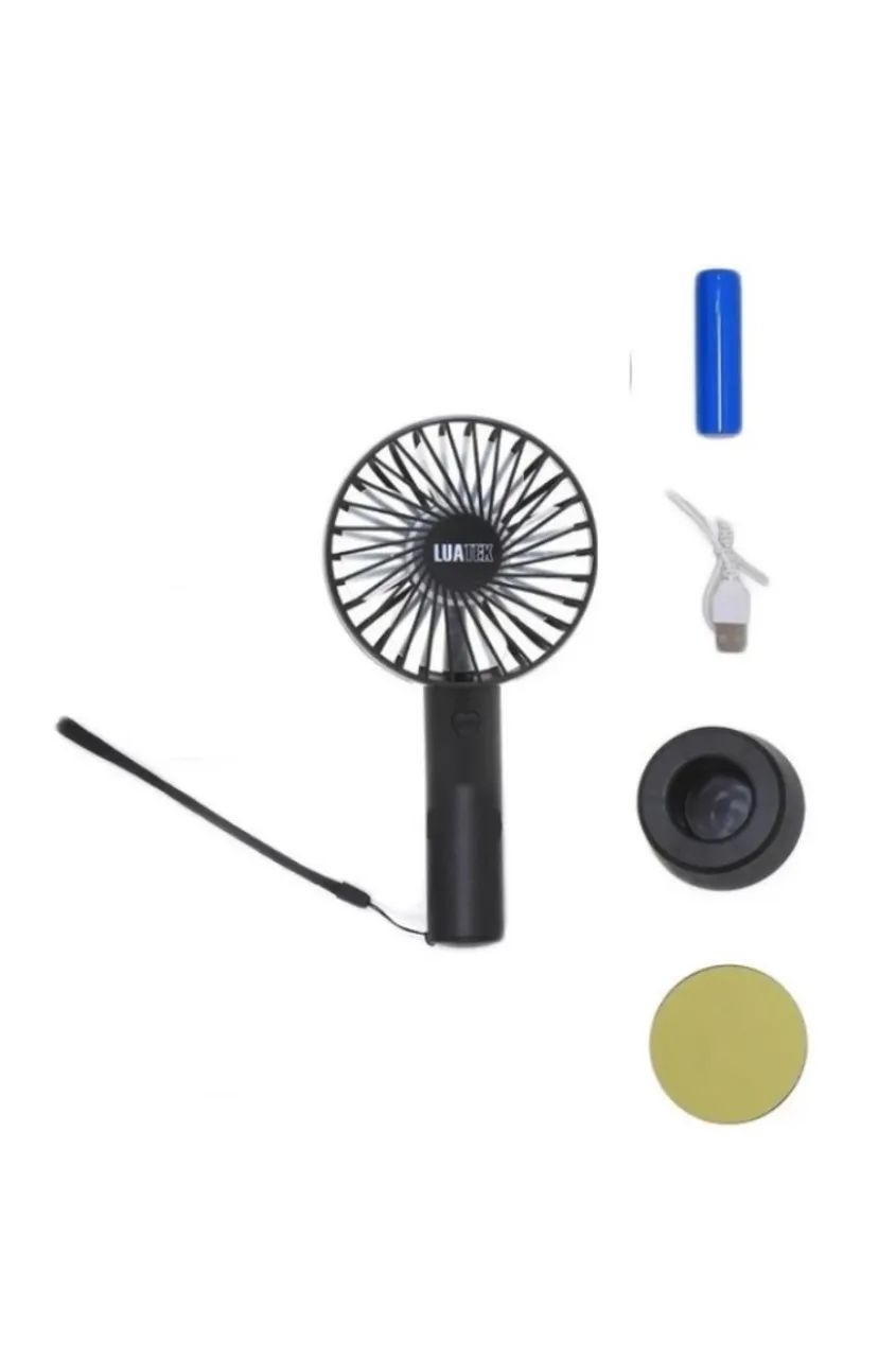 MINI VENTILADOR DE MÃO RECARREGAVEL LELONG LE5708  - Foto 4