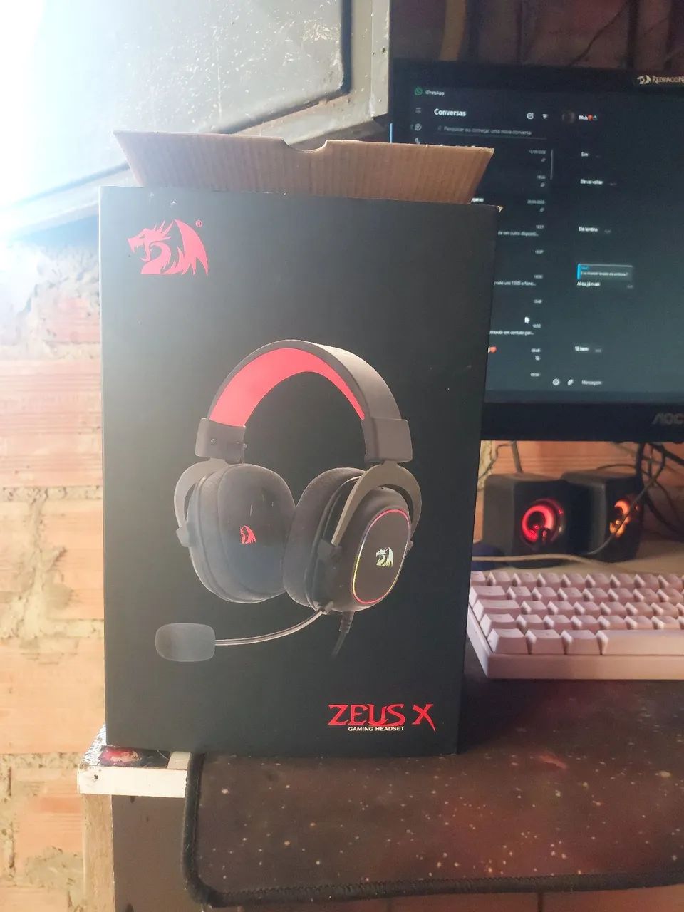 Headset Gamer Zeus X