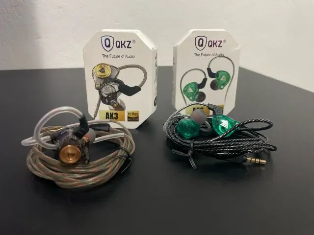Fones QKZ AK3 e AK6 Originais, Todas as Cores disponíveis (OTÍMO PARA GAMERS)