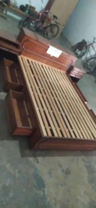 Cama Box de Madeira Maciça - Ótimo Estado! - Foto 3