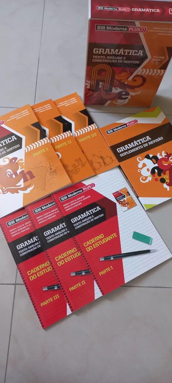 Coleção de Gramática Moderna Plus - Completa