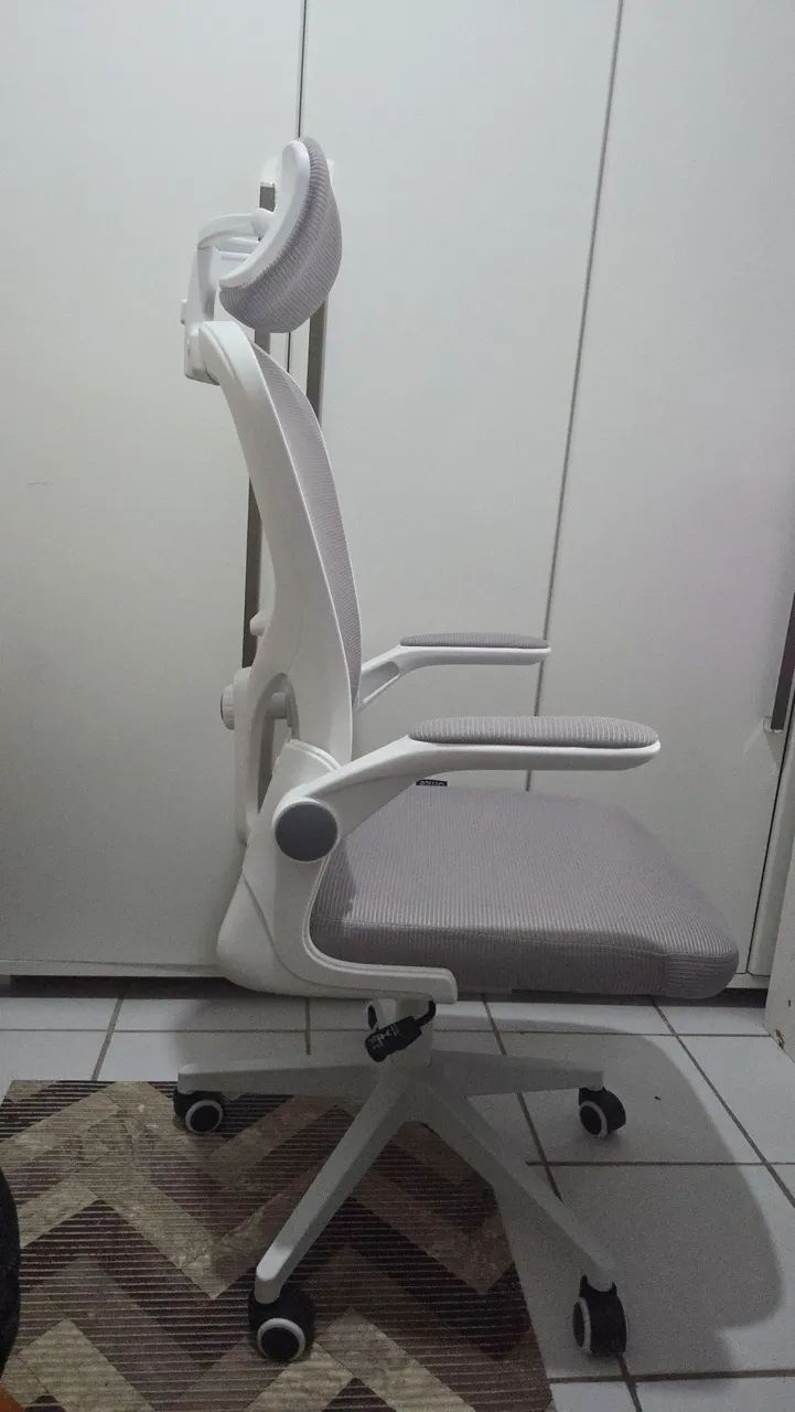 Cadeira Dr. Office Cinza Nova - Foto 2