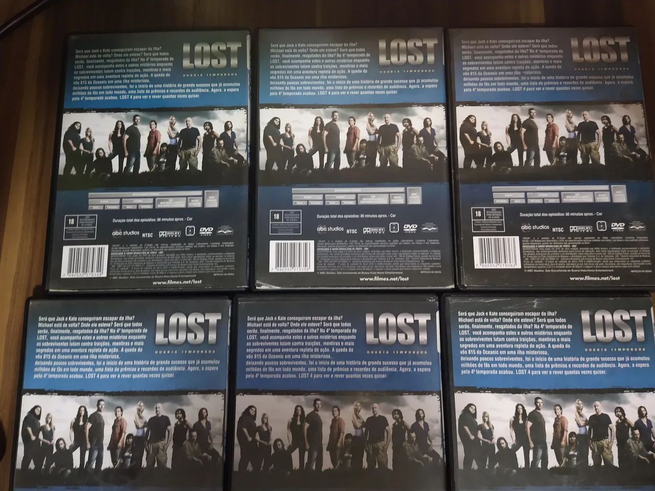 Dvd Lost 4 temporada - DVD, Blu-Ray e Vídeo Cassete - Centro
