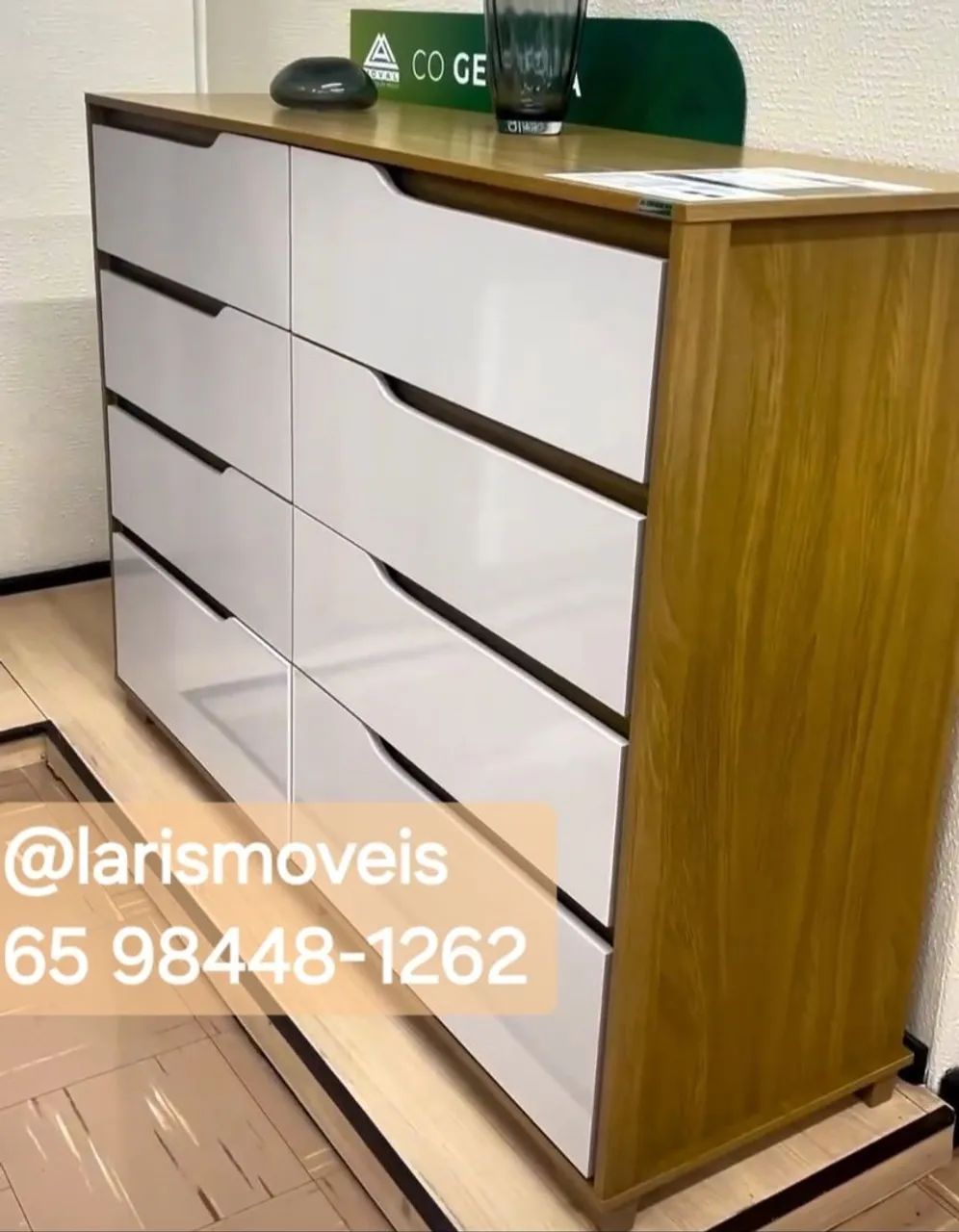 Cômoda com 8 gavetas  - Foto 4