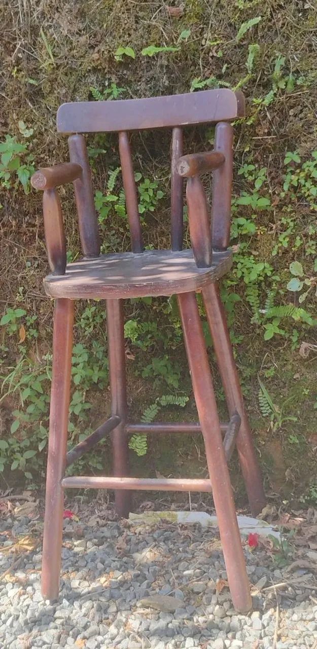 Ccadeira de alimentação de bebê . Marquinha de uso - Foto 2