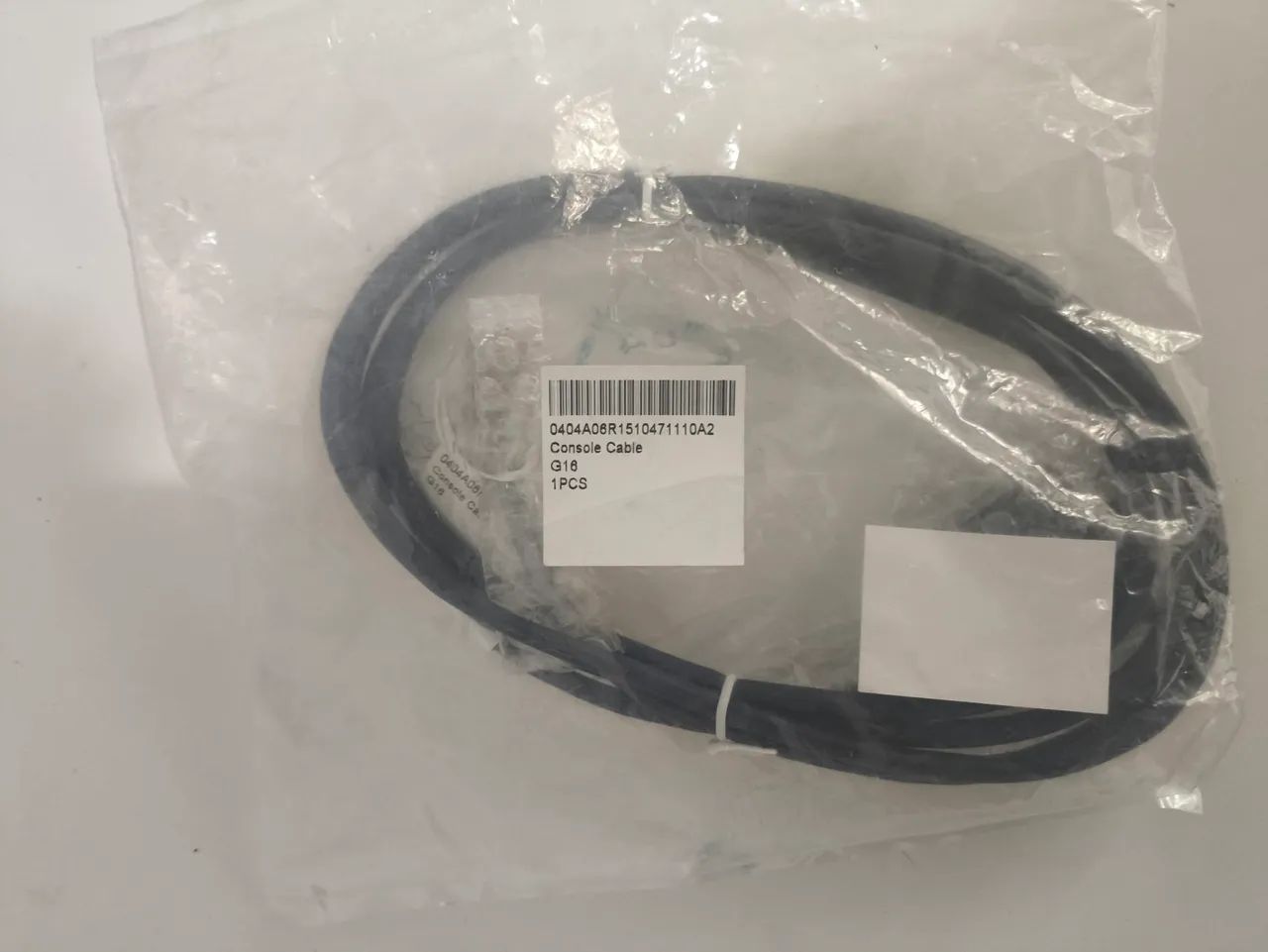 Cabo Console Serial RS232 DB9 para RJ45 - Novo e Lacrado<br>