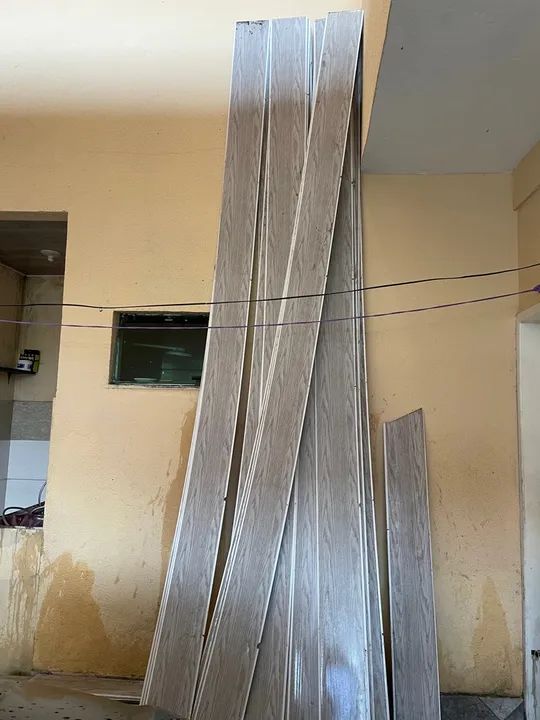 Vendo forro de PVC marmorizado cinza - Foto 2