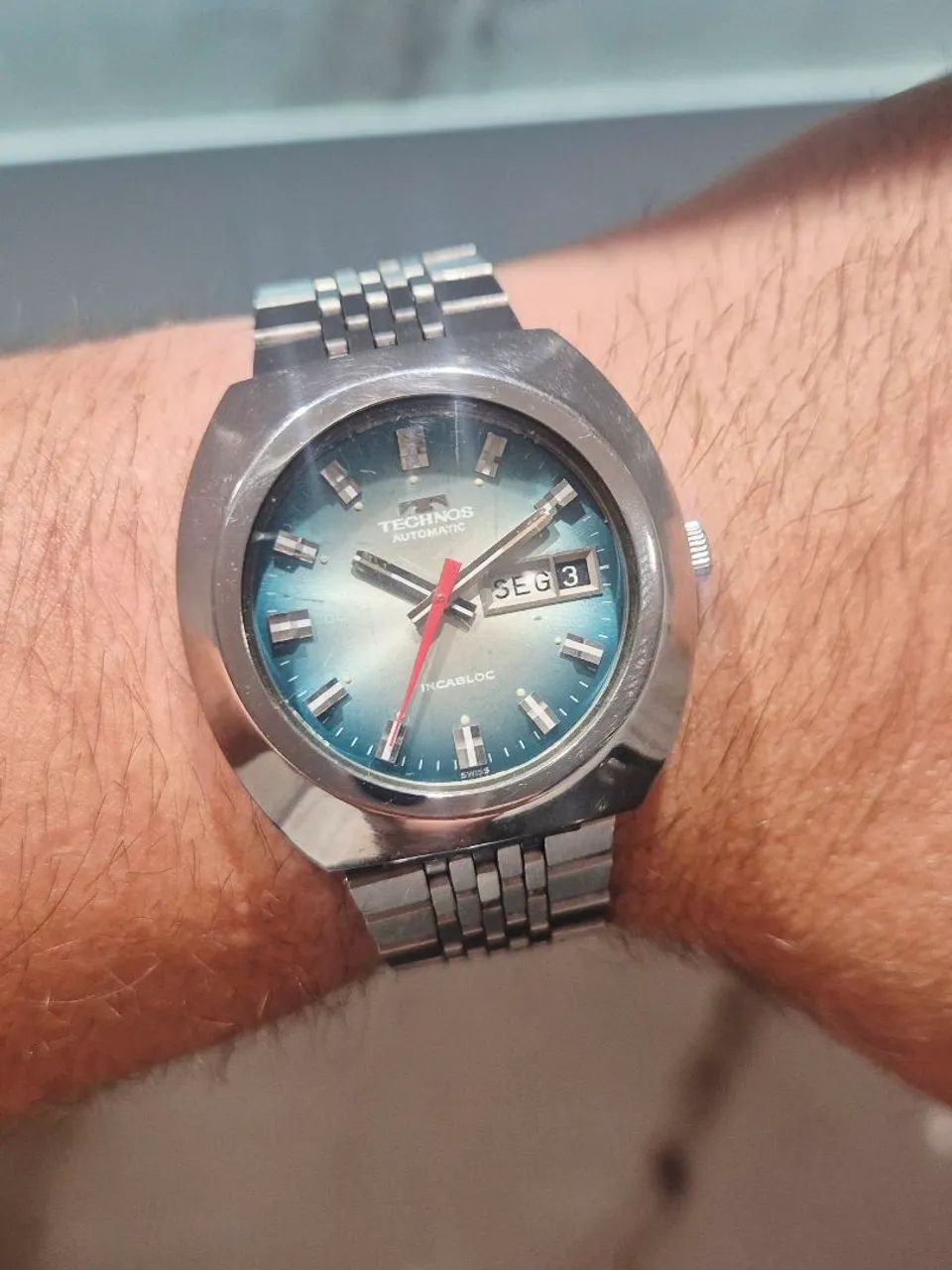 Technos vintage Suiço automático 