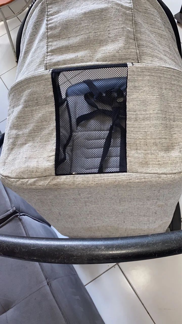 Carrinho de bebê Cinza Burigotto - Foto 4