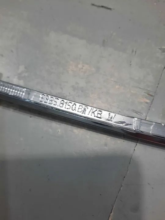 Filete número 2 da Grade do Radiador Cromada Ford Ka 2015 a 2017 - Foto 2