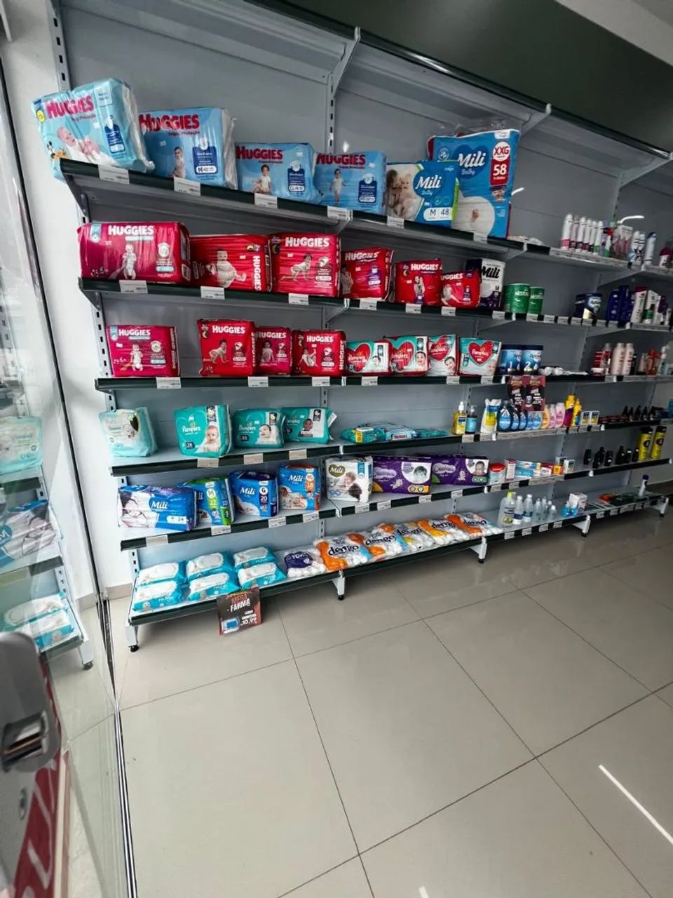 Gondolas mercado loja padaria farmácia  - Foto 3