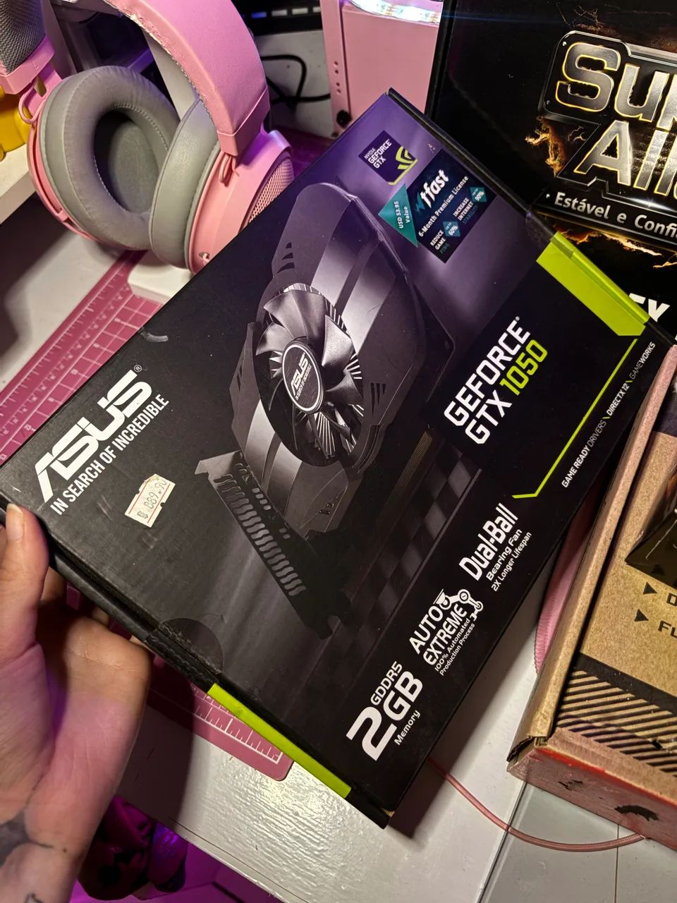 Pc gamer - Placa de vídeo, placa mãe, memória ram, processador e fonte DDR3 - Foto 5