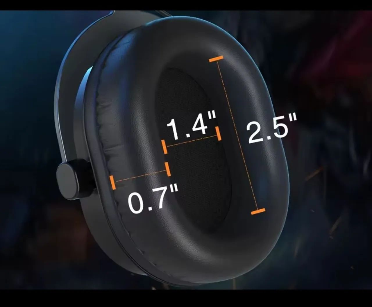 Headset Fifine H6 USB 7.1 RGB Com Microfone Destacável e Controle de Volume - Foto 5