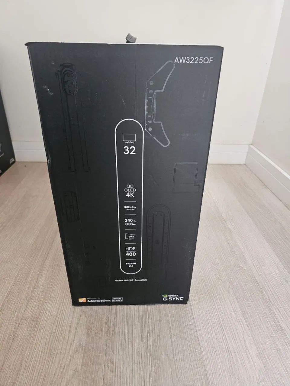 Monitor Gamer Alienware 32" 4K QD-OLED AW3225QFD AW3225QF - Foto 4