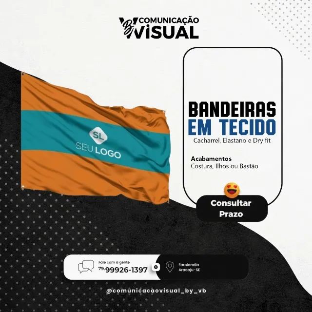 Bandeira Tecido 