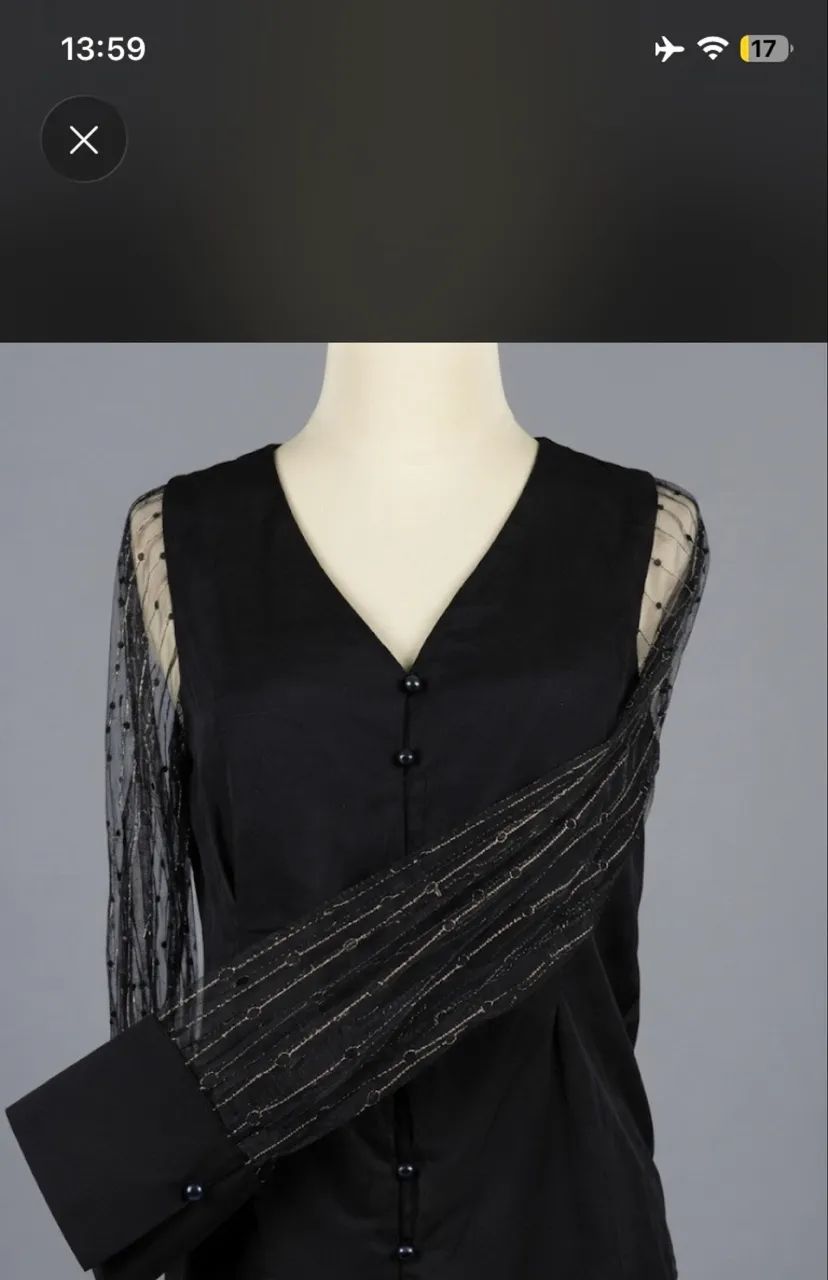 Blusa manga comprida  - Foto 2