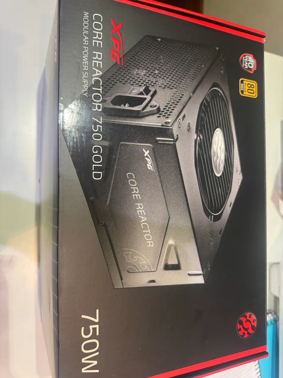 Fonte XPG Core Reactor 750W 80 Plus Gold Modular
