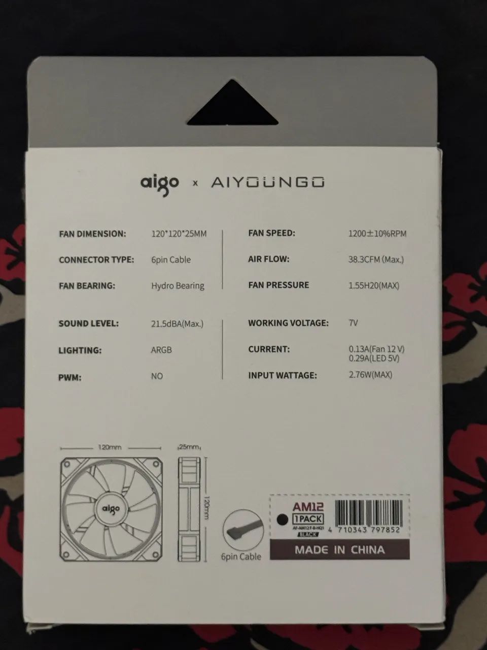 Kit 7 Fans ARGB - Foto 4