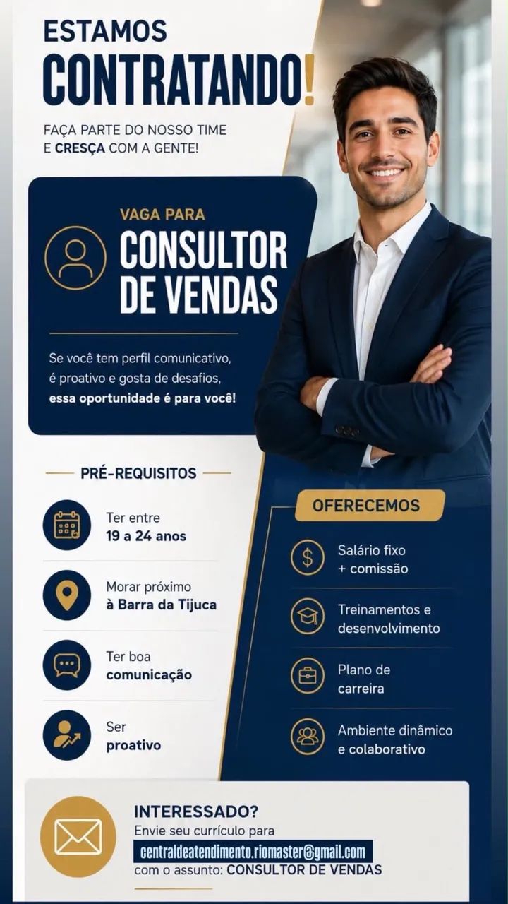 Consultor de vendas