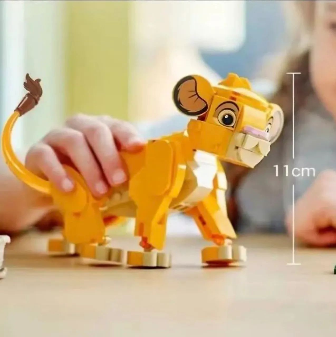 Blocos de montar - Simba - O Rei Leão