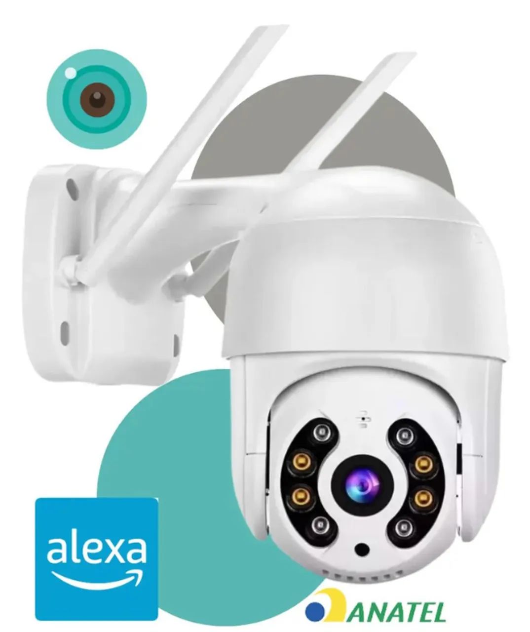 câmera inteligente it blue sc-b27 wifi full hd - Câmeras e