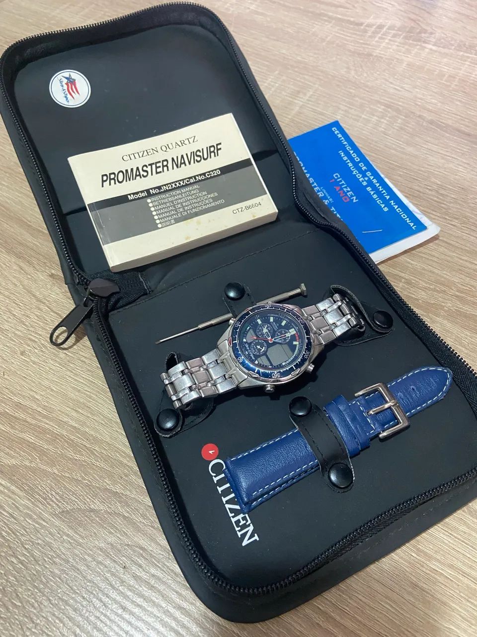 Relógio Citizen Navisail Stars & Stripes 42mm