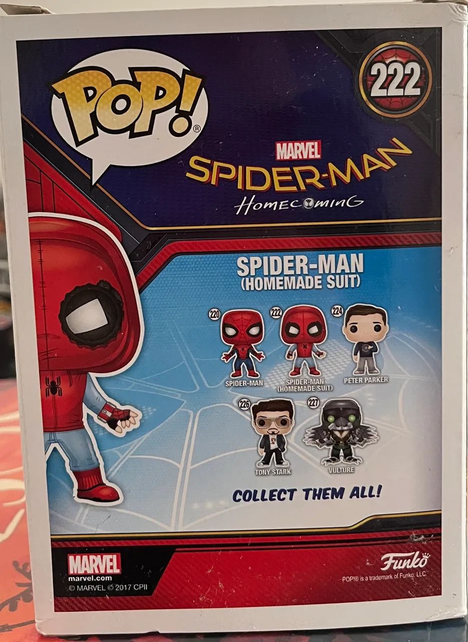 Funko Pop - Spider-Man (Homemade Suit) - #222 - Foto 2