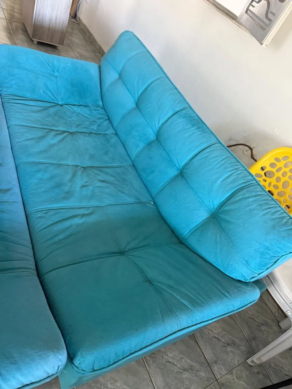 CONJUNTO DE SOFÁ AZUL  - Foto 2