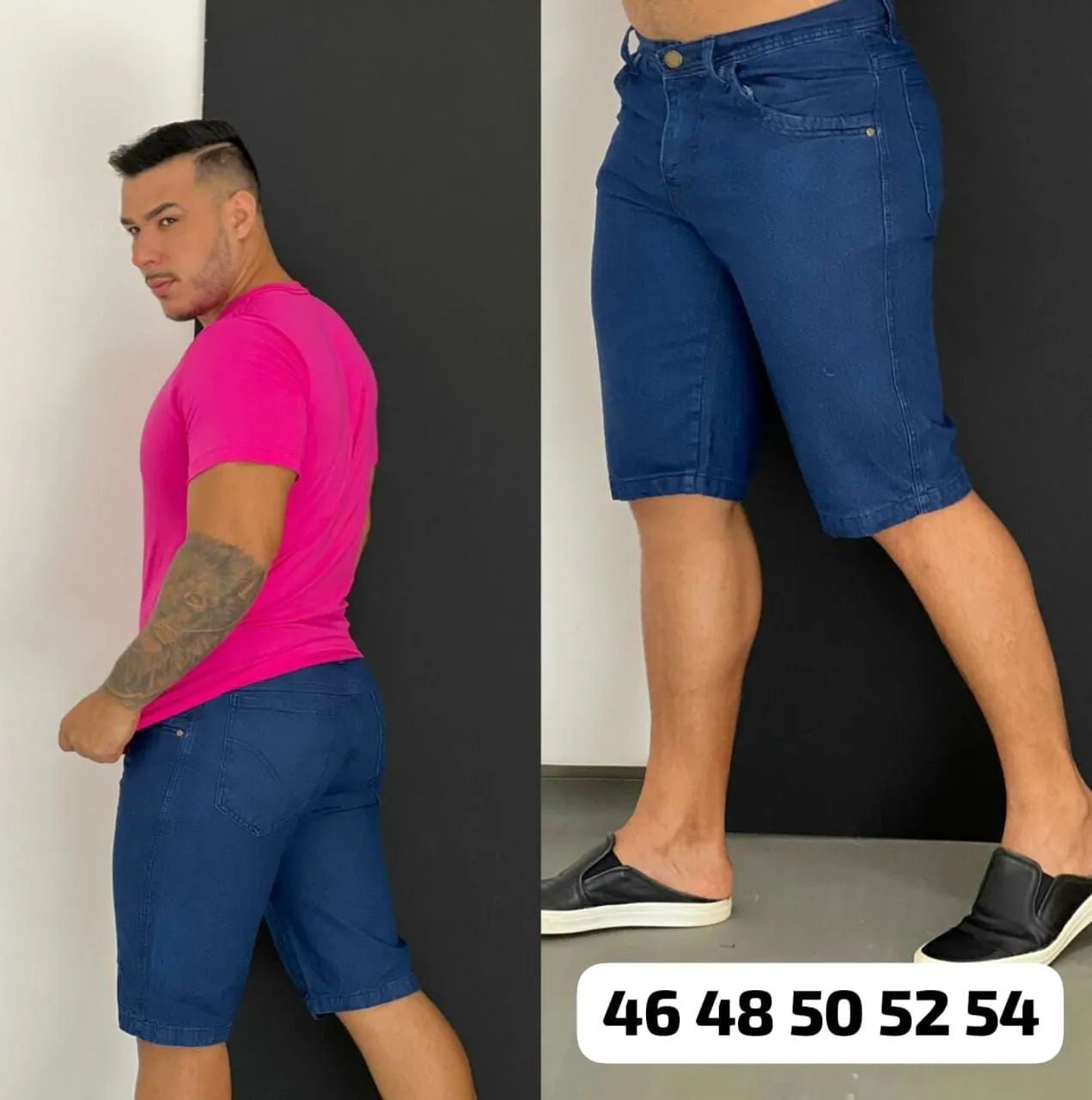 Bermuda jeans _ Plus saze  - Foto 2