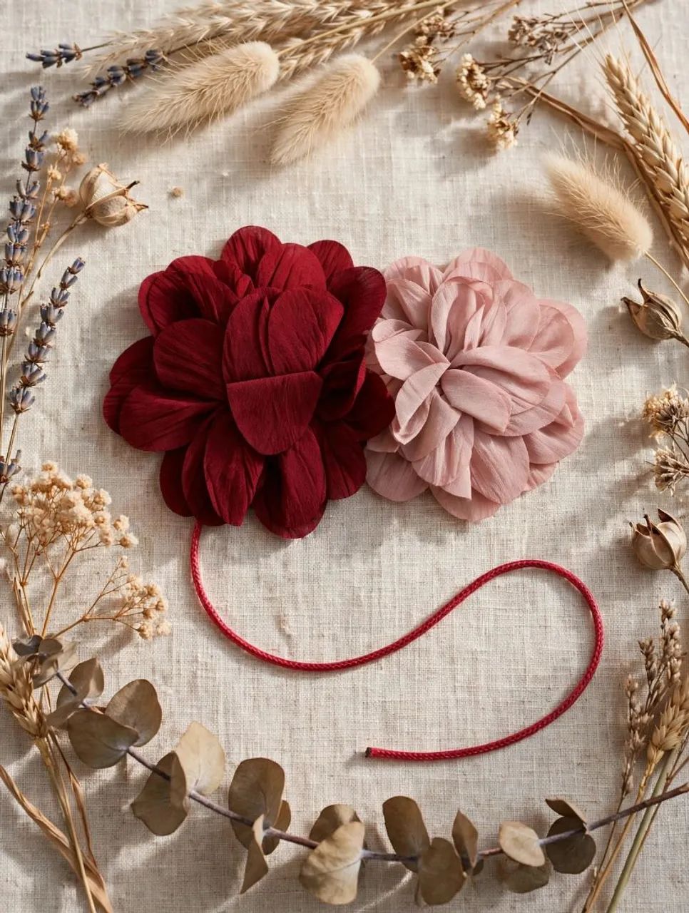 Choker Rosa e Vinho Zara novo  - Foto 3