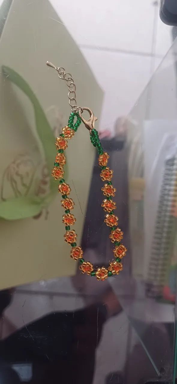 Pulseira arte micanga - Foto 2