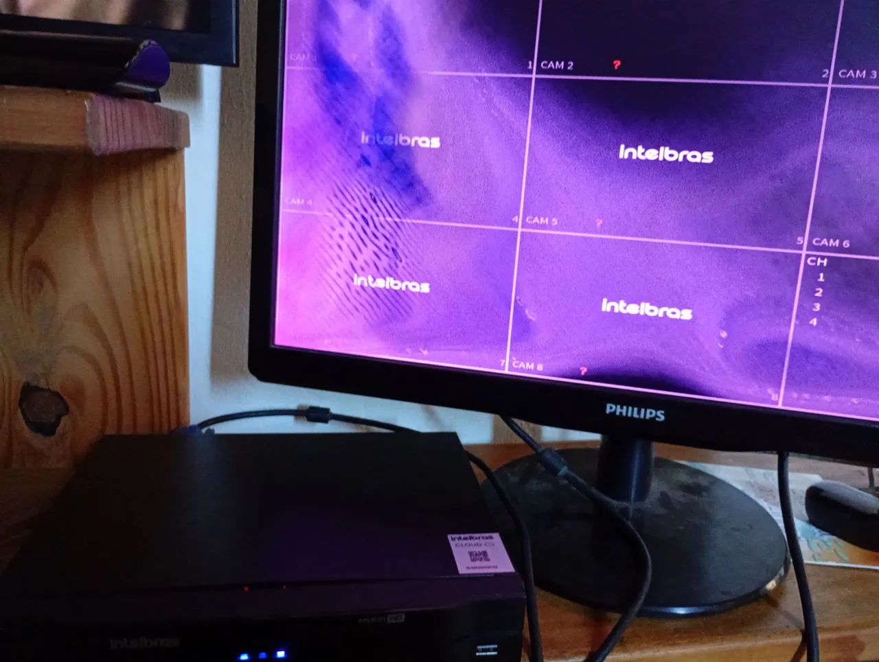 DVR Intelbras Com 1TB e 8 canais funcionando perfeitamente  - Foto 2