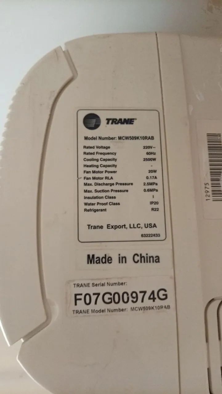 Ar-condicionado Trane 220v - Foto 5